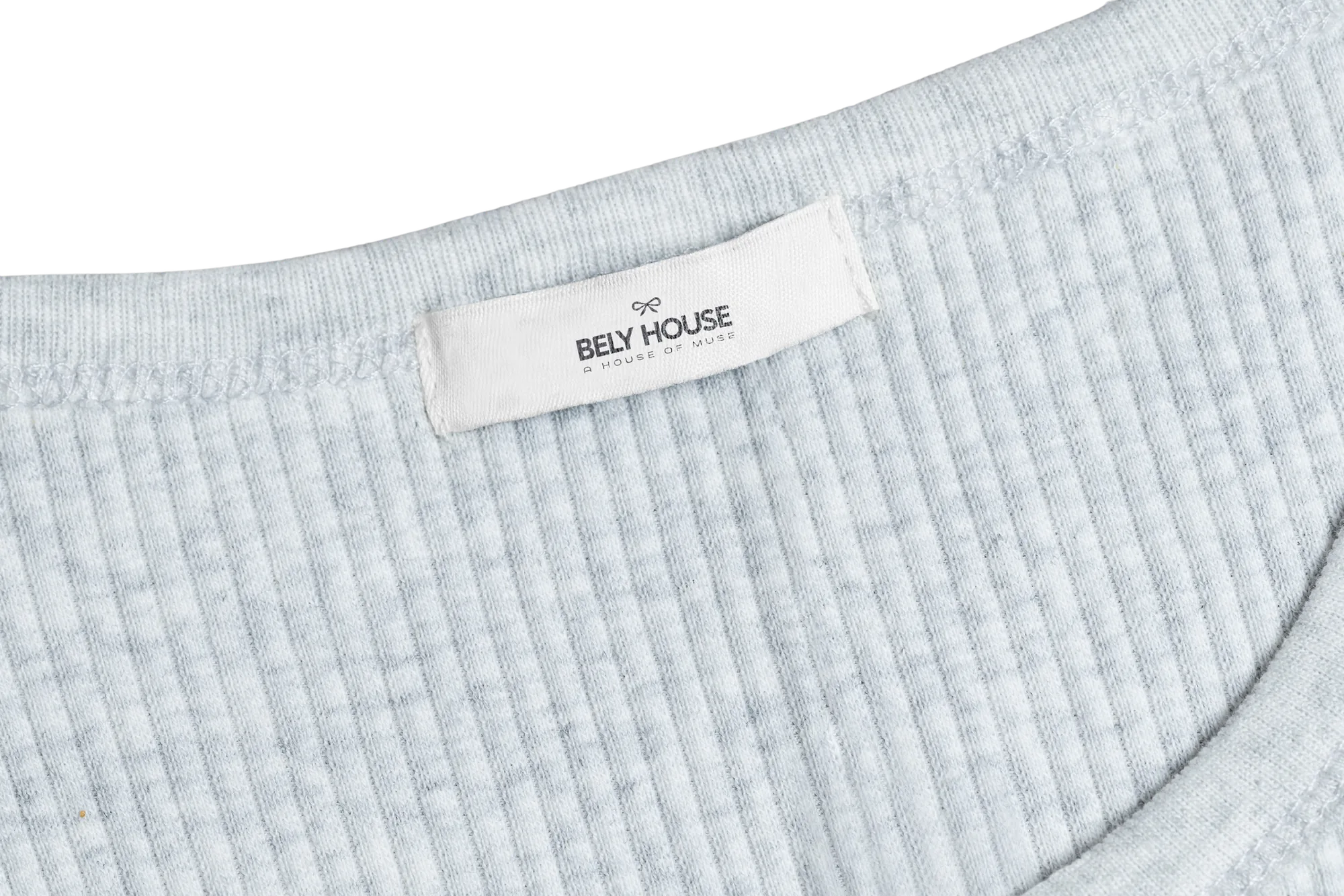 BELY HOUSE clothing tag mockup · 08