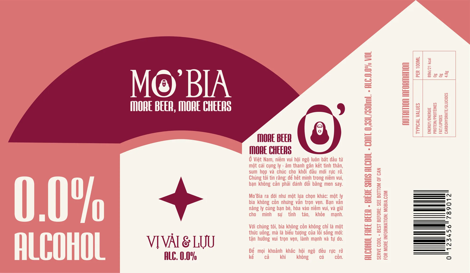 MO’BIA: six packaging labels · 03