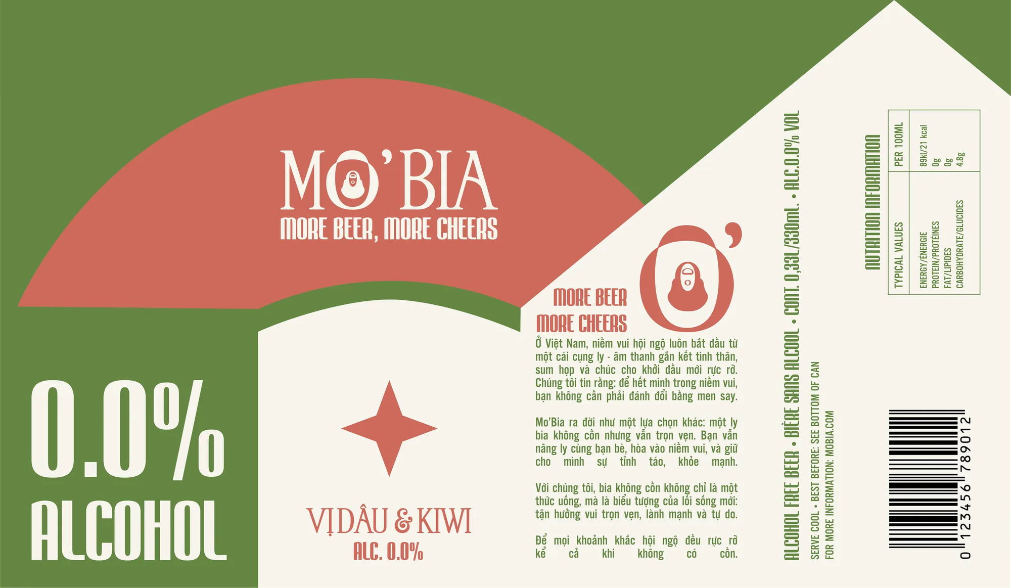 MO’BIA: six packaging labels · 05