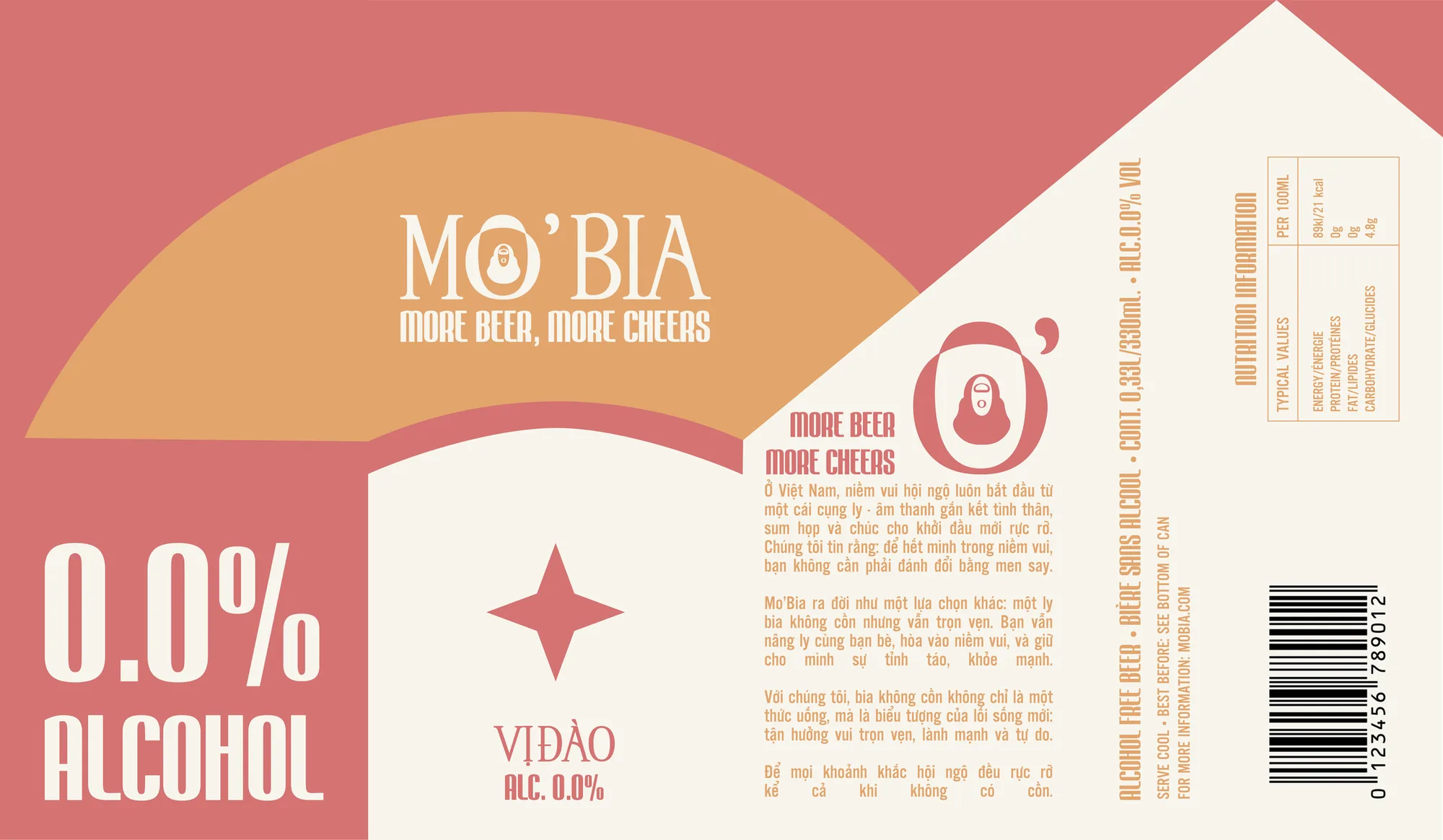 MO’BIA: six packaging labels · 06
