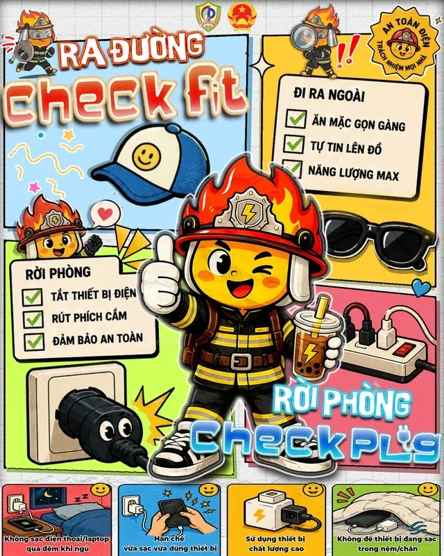 Advisory direction: Ra đường Check Fit - Rời phòng Check Plug