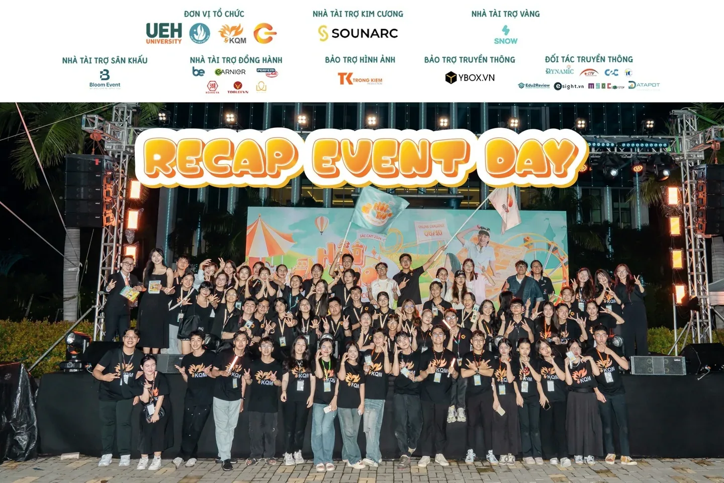 Sắc Cam 2024 event team photograph